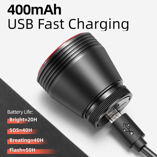 Bicycle Smart Auto Brake Sensing Light IPx6 Waterproof LED Charging Cycling Taillight Bike Rear Light Accessories Q5 - Vimost Shop