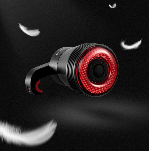 Bicycle Smart Auto Brake Sensing Light IPx6 Waterproof LED Charging Cycling Taillight Bike Rear Light Accessories Q5 - Vimost Shop