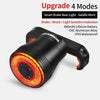 Bicycle Smart Auto Brake Sensing Light IPx6 Waterproof LED Charging Cycling Taillight Bike Rear Light Accessories Q5 - Vimost Shop