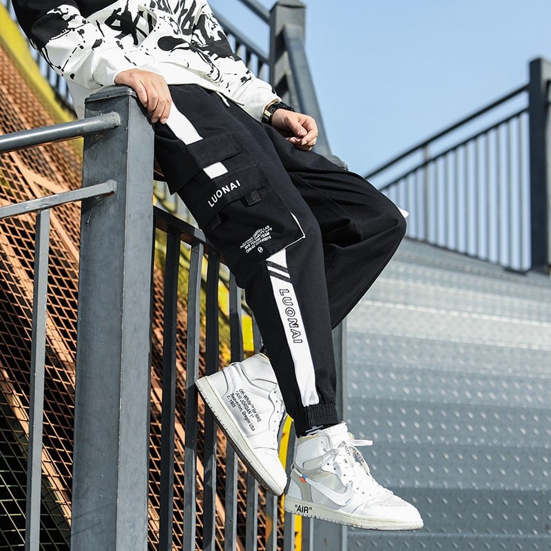 Big Pocket Men's Cargo Pants Streetwear Leisure Hip Hop Jogging Pants Male High Quality New Sweatpants Pants Mens Trousers - Vimost Shop