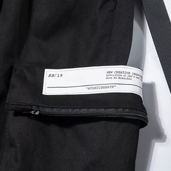 Big Pockets Male Harem Cargo Pants Harajuku Streetwear Sweatpants Hip Hop Casual Joggers Men Trousers Oversized - Vimost Shop