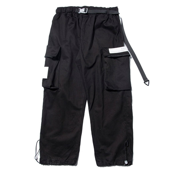 Big Pockets Male Harem Cargo Pants Harajuku Streetwear Sweatpants Hip Hop Casual Joggers Men Trousers Oversized - Vimost Shop