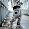Big Pockets Male Harem Cargo Pants Harajuku Streetwear Sweatpants Hip Hop Casual Joggers Men Trousers Oversized - Vimost Shop
