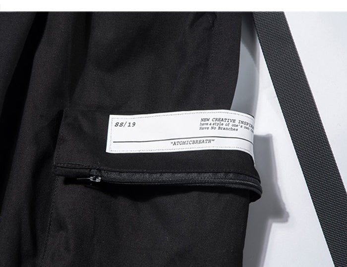 Big Pockets Male Harem Cargo Pants Harajuku Streetwear Sweatpants Hip Hop Casual Joggers Men Trousers Oversized - Vimost Shop