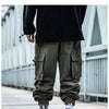 Black Cargo Pants Men Hip Hop Loose Pants Mens Spring Harem Pant Streetwear Harajuku Jogger Sweatpant Trousers M-4XL - Vimost Shop