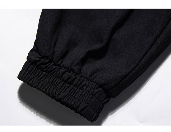 Black Cargo Pants Men Hip Hop Loose Pants Mens Spring Harem Pant Streetwear Harajuku Jogger Sweatpant Trousers M-4XL - Vimost Shop