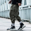 Black Cargo Pants Men Hip Hop Loose Pants Mens Spring Harem Pant Streetwear Harajuku Jogger Sweatpant Trousers M-4XL - Vimost Shop