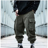 Black Cargo Pants Men Hip Hop Loose Pants Mens Spring Harem Pant Streetwear Harajuku Jogger Sweatpant Trousers M-4XL - Vimost Shop