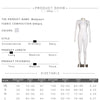 Black/white Sexy Bodycon tracksuit Jumpsuit Women fitness Romper Long Sleeve - Vimost Shop