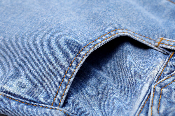 Blue Solid High Waist Washed Straight Casual Harem Jeans Women,Spring Pure Minimalist Ladies Basic Daily Trouser - Vimost Shop