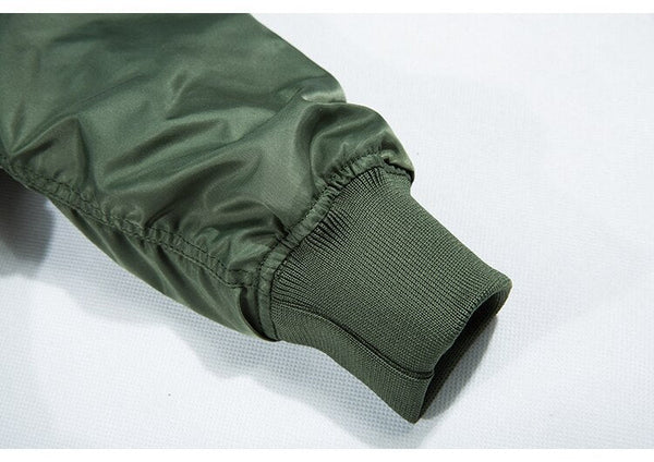 Bomber Men Badge Air Pilot MA-1 Men's Jacket Hip Hop Outwear - Vimost Shop