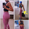 Booty Enhancing Yoga Pants Hollow Out Gym Sport Leggings High Waist Fitness Tights Workout Running Sweatpants Jogging Trousers - Vimost Shop