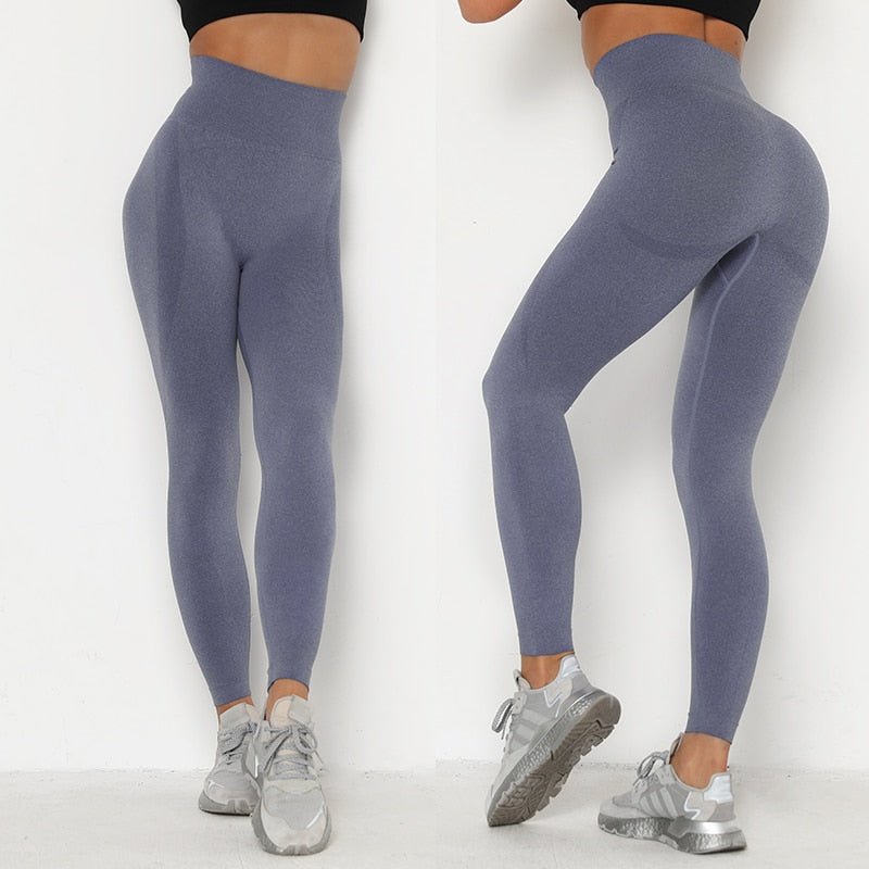 Booty Ruched Sports Pants Yoga Leggings Gym Workout Training Tights Tummy Control Trousers Running Activewear Fitness Clothing - Vimost Shop