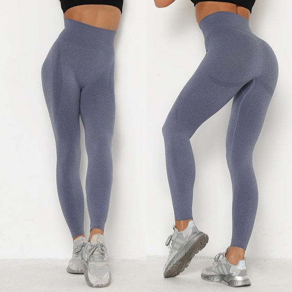 Booty Ruched Sports Pants Yoga Leggings Gym Workout Training Tights Tummy Control Trousers Running Activewear Fitness Clothing - Vimost Shop