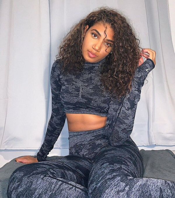 Booty Scrunch Leggings Camo Yoga Pants Gym Sport Tights Workout Activewear Seamless Leggins For Women Fitness Running Sweatpants - Vimost Shop