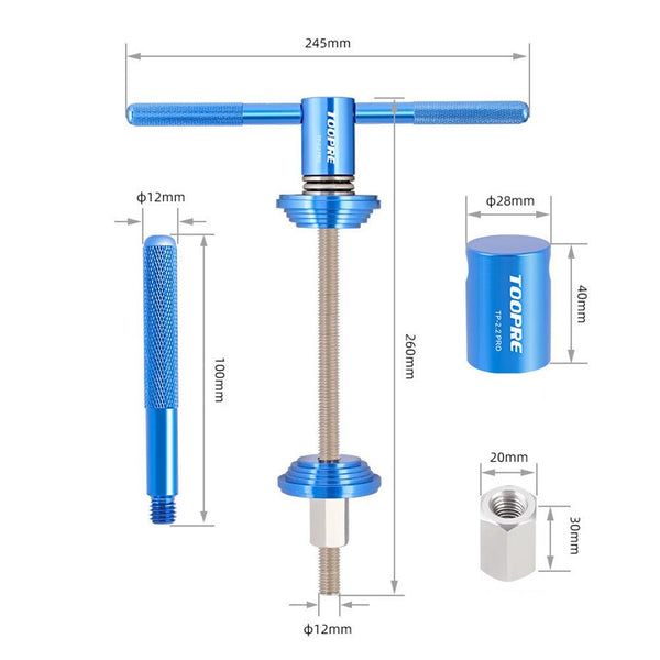 Bottom Bracket Press Installation Tool Bicycle Axis Headset Parts Mountain Bike BB Bottom Bracket Press Install Tools - Vimost Shop