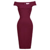 BP Womens Pin Up 1950s Retro Business OL Lady Hips-Wrapped Bodycon Pencil Skirts - Vimost Shop