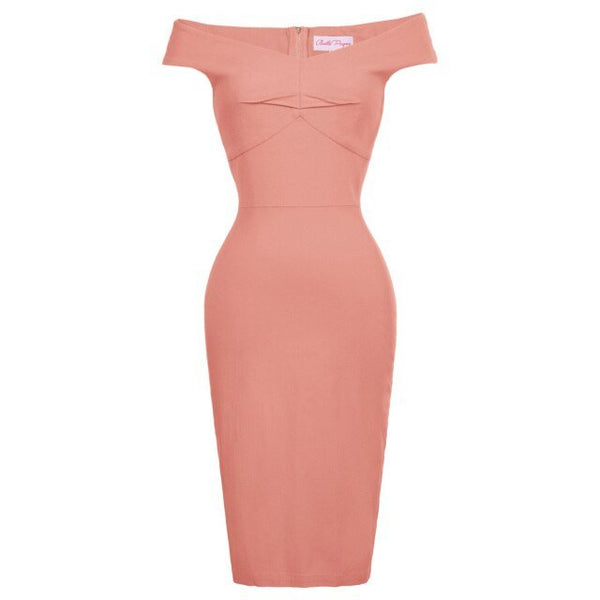 BP Womens Pin Up 1950s Retro Business OL Lady Hips-Wrapped Bodycon Pencil Skirts - Vimost Shop