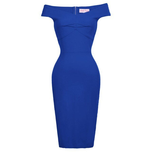 BP Womens Pin Up 1950s Retro Business OL Lady Hips-Wrapped Bodycon Pencil Skirts - Vimost Shop