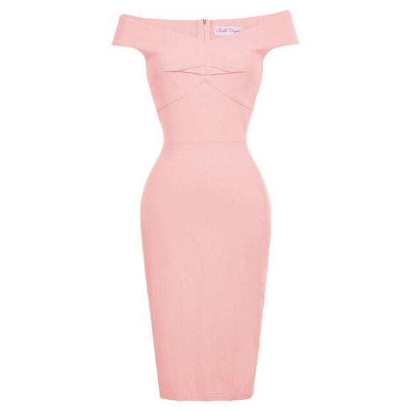 BP Womens Pin Up 1950s Retro Business OL Lady Hips-Wrapped Bodycon Pencil Skirts - Vimost Shop