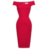 BP Womens Pin Up 1950s Retro Business OL Lady Hips-Wrapped Bodycon Pencil Skirts - Vimost Shop