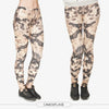 Brand Fashion Camo Branches 3D Printing High Quality Slim Legging Women Casual Home Leggings Woman Pants - Vimost Shop