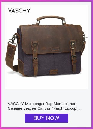 Briefcase for Men Vintage Canvas Messenger Bag Laptop Satchel Shoulder Bag Bookbag with Detachable Strap Briefcase Men - Vimost Shop