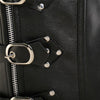 Bustiers & Corsets Leather Steampunk Underbust Corsets with Garters Belt Lace Up Boned Bustiers Tops Sexy Lingerie Set Nightwear - Vimost Shop