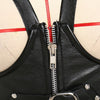 Bustiers & Corsets Leather Steampunk Underbust Corsets with Garters Belt Lace Up Boned Bustiers Tops Sexy Lingerie Set Nightwear - Vimost Shop