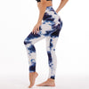 Butt Ruched Yoga Pants Tie-dye Streetwear High Waist Fitness Legging Running Athletic Trousers Gym Activewear Sport Leggings - Vimost Shop