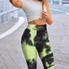 Butt Ruched Yoga Pants Tie-dye Streetwear High Waist Fitness Legging Running Athletic Trousers Gym Activewear Sport Leggings - Vimost Shop