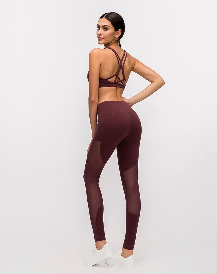Butter Soft Naked-feel Fabric Fitness Sport Tights Women - Vimost Shop