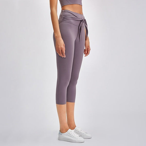 Butter Soft Nylon Training Yoga Sport Cropped Pants Wome - Vimost Shop
