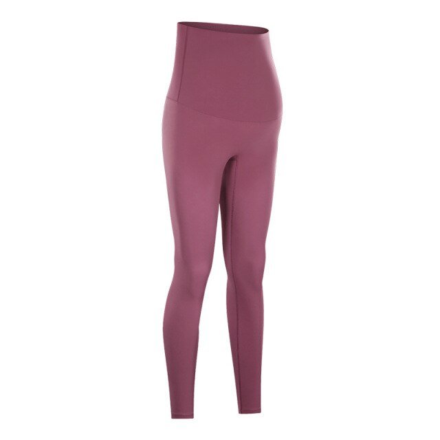 Buttery-soft High Rise Yoga Pants Sport Gym Leggings Pregnant Woman Four-ways Stretchy Home Fitness Workout Leggings - Vimost Shop