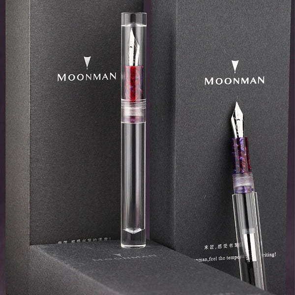 C1 Large Ink Capacity Eyedropper Transparent Clear Fountain Eye Dropper Filling Pen F Nib Ink Pen Converter Ink Pen Gift - Vimost Shop