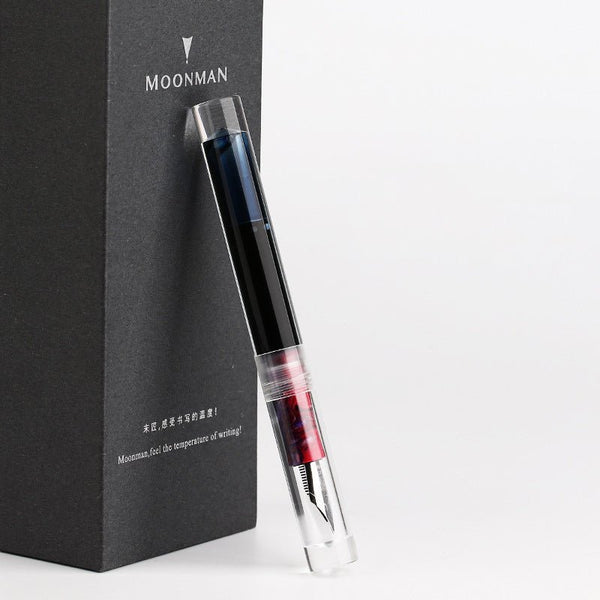 C1 Large Ink Capacity Eyedropper Transparent Clear Fountain Eye Dropper Filling Pen F Nib Ink Pen Converter Ink Pen Gift - Vimost Shop