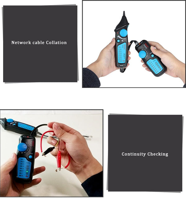 Cable Tracker Network Telephone line Detector wire finder wiring Wires Trace breakpoint location test Better than MS6812 - Vimost Shop