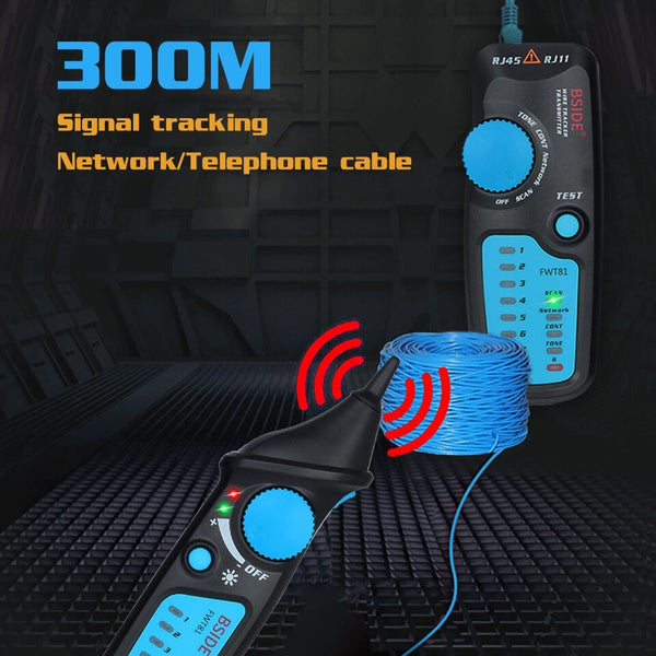 Cable Tracker Network Telephone line Detector wire finder wiring Wires Trace breakpoint location test Better than MS6812 - Vimost Shop