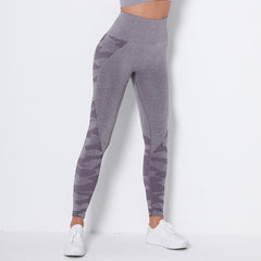 Camo Fitness Yoga Pants Booty Scrunch Seamless Leggings High Waist Gym Sportwear Running Tights Workout Pants Jogging Trousers
