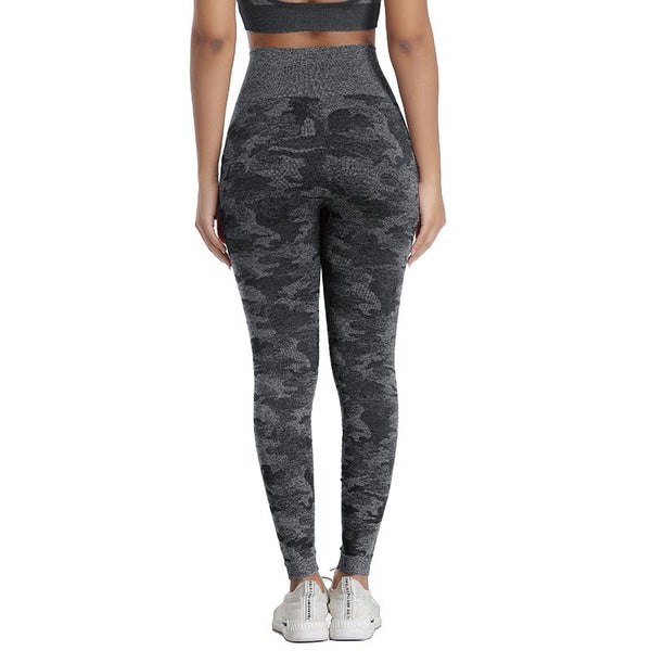 Camo Seamless Leggings High Waist Camouflag Yoga Pants Push Up Gym Sportwear Fitness Tights Running Leggins Workout Trousers - Vimost Shop