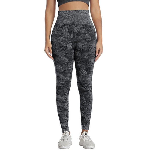 Camo Seamless Leggings High Waist Camouflag Yoga Pants Push Up Gym Sportwear Fitness Tights Running Leggins Workout Trousers - Vimost Shop