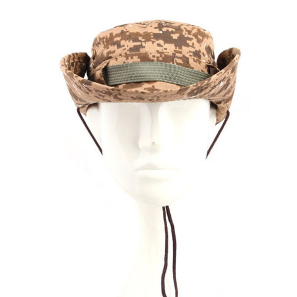 Camo Sun Hat Bucket Hat Women Waterproof Boonie Camouflage Summer Fishing Hats Cap Mens Womans Casquette Sombrero Mujer - Vimost Shop