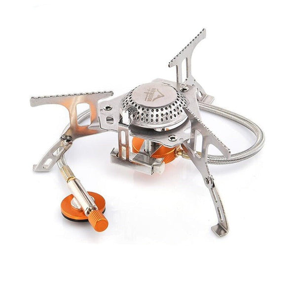 Camping Gas Stove Outdoor Tourist Burner Strong Fire Heater Tourism Cooker Survival Furnace Supplies Equipment Picnic - Vimost Shop