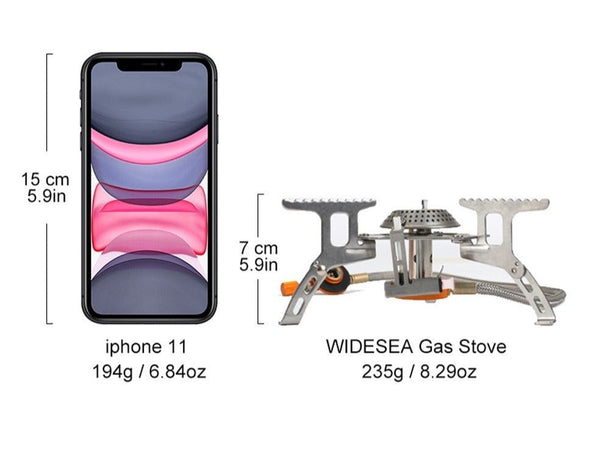 Camping Gas Stove Outdoor Tourist Burner Strong Fire Heater Tourism Cooker Survival Furnace Supplies Equipment Picnic - Vimost Shop