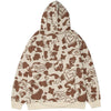 Cartoon Cow Embroidery Color Block Print Hoodie Men Loose Casual Harajuku Cute College Style Pullover Couple Streetwear - Vimost Shop