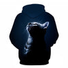 Cartoon kawaii hoodies 3D Printed Cat oversize Mens women's Sweatshirt Pullover Long Sleeve Hooded Sweatshirts Tops - Vimost Shop