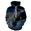 Cartoon kawaii hoodies 3D Printed Cat oversize Mens women's Sweatshirt Pullover Long Sleeve Hooded Sweatshirts Tops - Vimost Shop