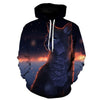 Cartoon kawaii hoodies 3D Printed Cat oversize Mens women's Sweatshirt Pullover Long Sleeve Hooded Sweatshirts Tops - Vimost Shop