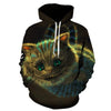 Cartoon kawaii hoodies 3D Printed Cat oversize Mens women's Sweatshirt Pullover Long Sleeve Hooded Sweatshirts Tops - Vimost Shop