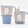 Cartoon Pencil Case Box Cute Telescopic Pencil Bag Stationery Box Portable Cosmetic Brush Bag Travel Container Organizers - Vimost Shop